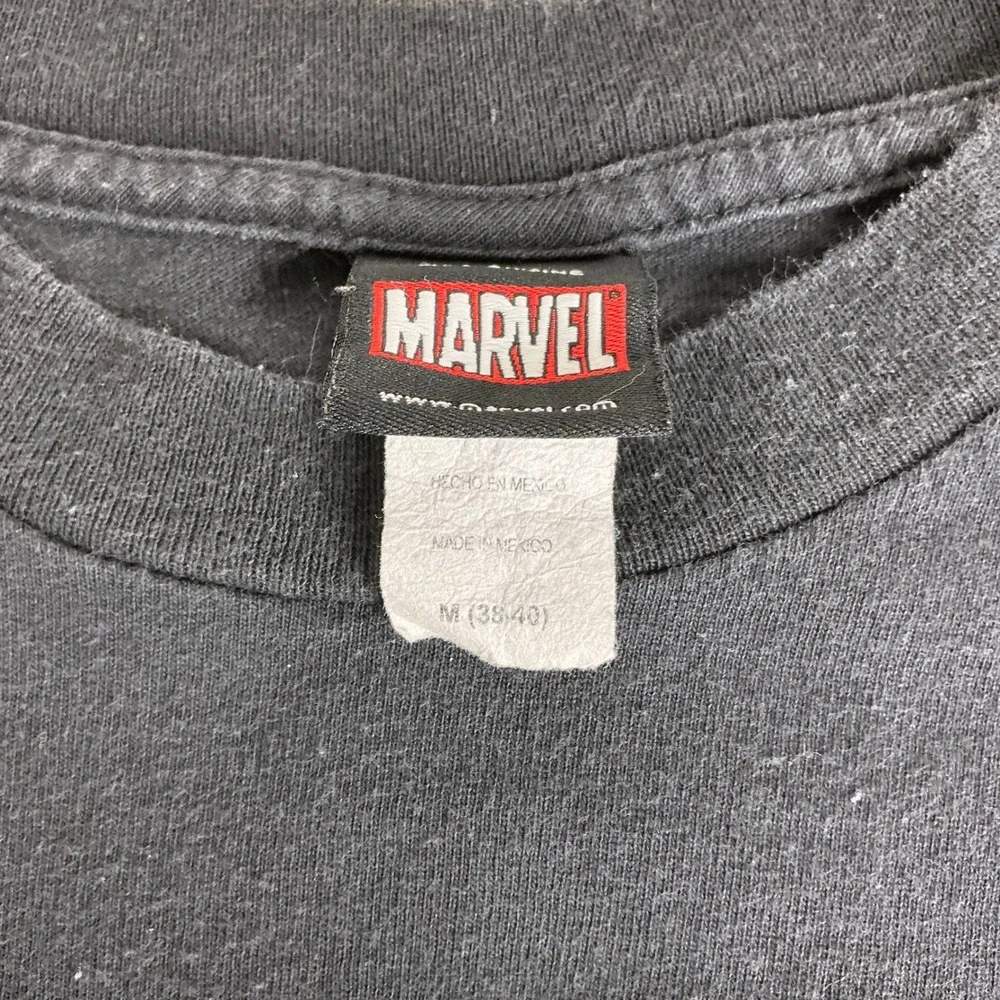 Marvel Pride Love Is Love Graphic T Shirt Black Rainbow‎ Lightning Unisex XL